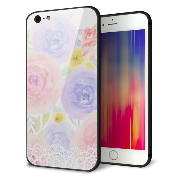 iPhone6s PLUS 強化ガラス＆TPUスマホケース ガラプリ【SC947 ドゥ・パフューム５】
