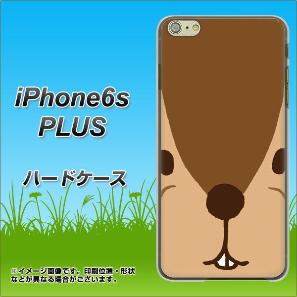 iPhone6s PLUS 高画質仕上げ 背面印刷 ハードケース【349 りす】