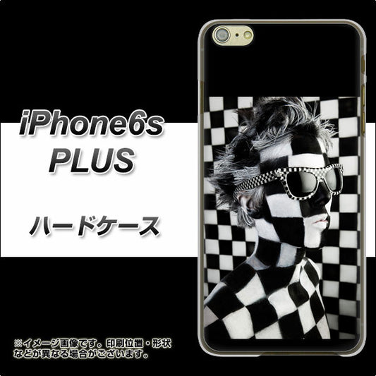 iPhone6s PLUS 高画質仕上げ 背面印刷 ハードケース【357 bk&wh】