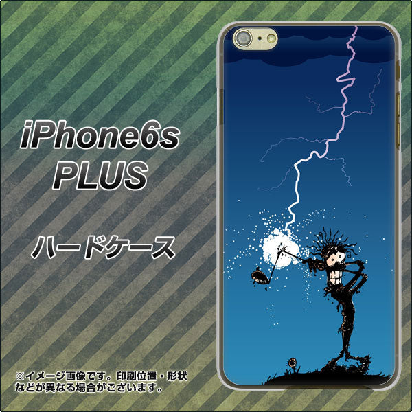 iPhone6s PLUS 高画質仕上げ 背面印刷 ハードケース【417 ゴルファーの苦難】