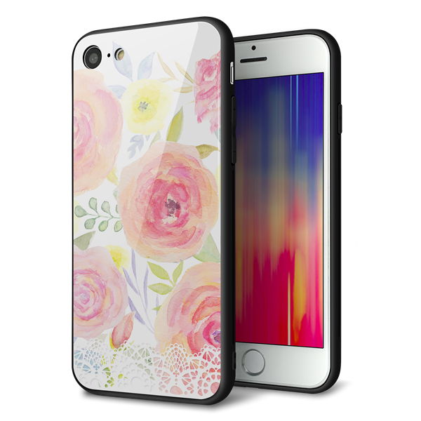 iPhone7 強化ガラス&TPUスマホケース ガラプリ【SC945 ドゥ・パフューム3】