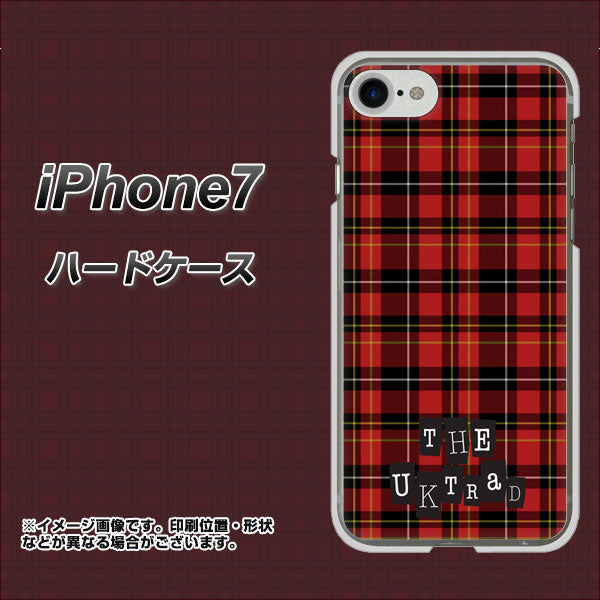 iPhone7 高画質仕上げ 背面印刷 ハードケース【547 THEチェック】