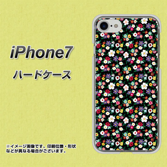 iPhone7 高画質仕上げ 背面印刷 ハードケース【778 マイクロリバティプリントBK】