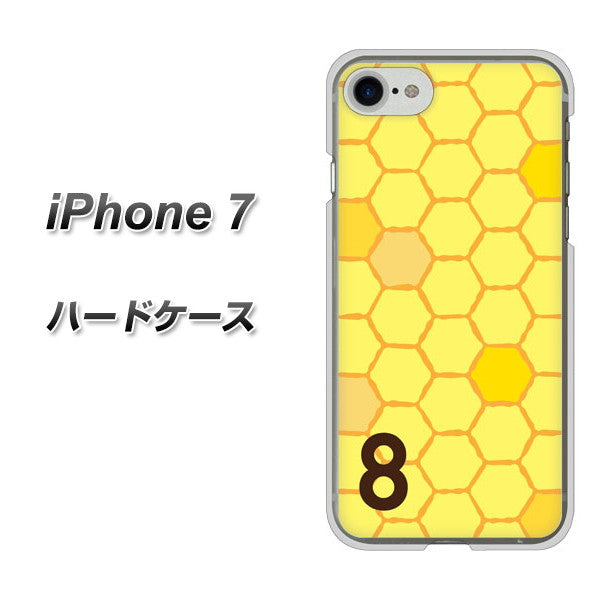 iPhone7 高画質仕上げ 背面印刷 ハードケース【IB913 はちの巣】