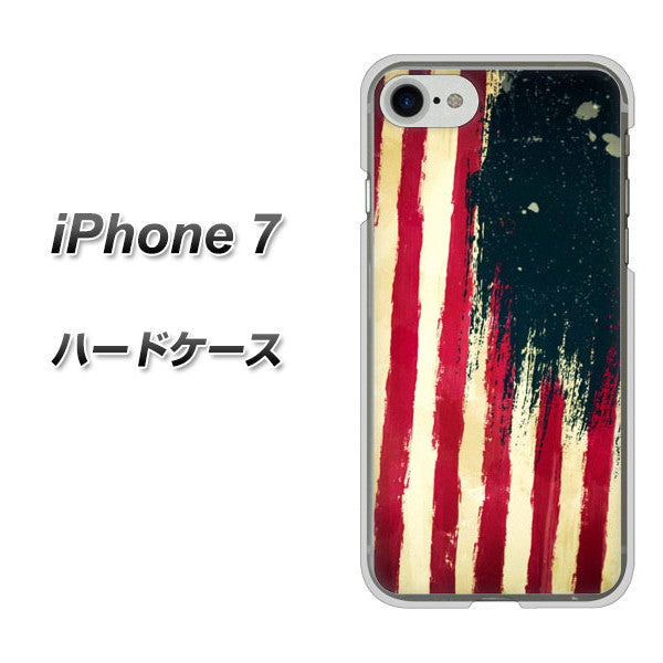 iPhone7 高画質仕上げ 背面印刷 ハードケース【MI805 ヴィンテージアメリカ】