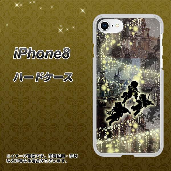 iPhone8 高画質仕上げ 背面印刷 ハードケース【253 天使の音楽隊】