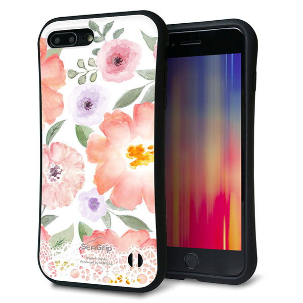 iPhone8 PLUS スマホケース 「SEA Grip」 グリップケース Sライン 【SC944 ドゥ・パフューム2】 UV印刷