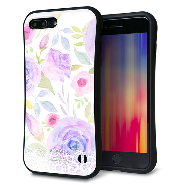 iPhone8 PLUS スマホケース 「SEA Grip」 グリップケース Sライン 【SC946 ドゥ・パフューム4】 UV印刷
