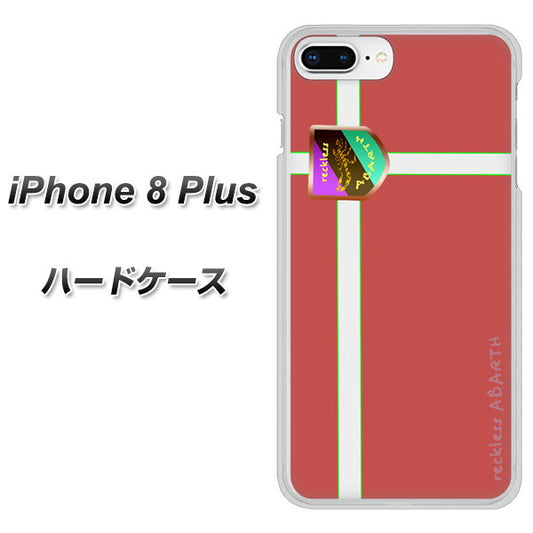 iPhone8 PLUS 高画質仕上げ 背面印刷 ハードケース【YC934 アバルト05】