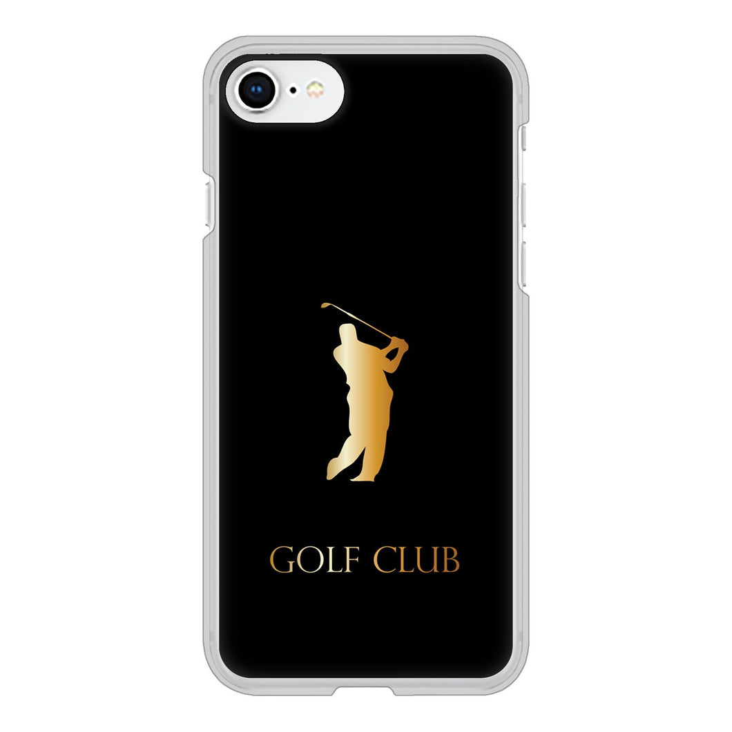 iPhone SE (第2世代) 高画質仕上げ 背面印刷 ハードケース 【610 GOLFCLUB】