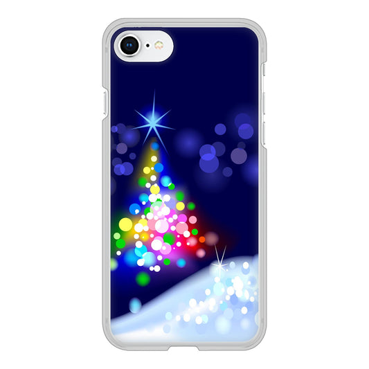 iPhone SE (第2世代) 高画質仕上げ 背面印刷 ハードケース クリスマス