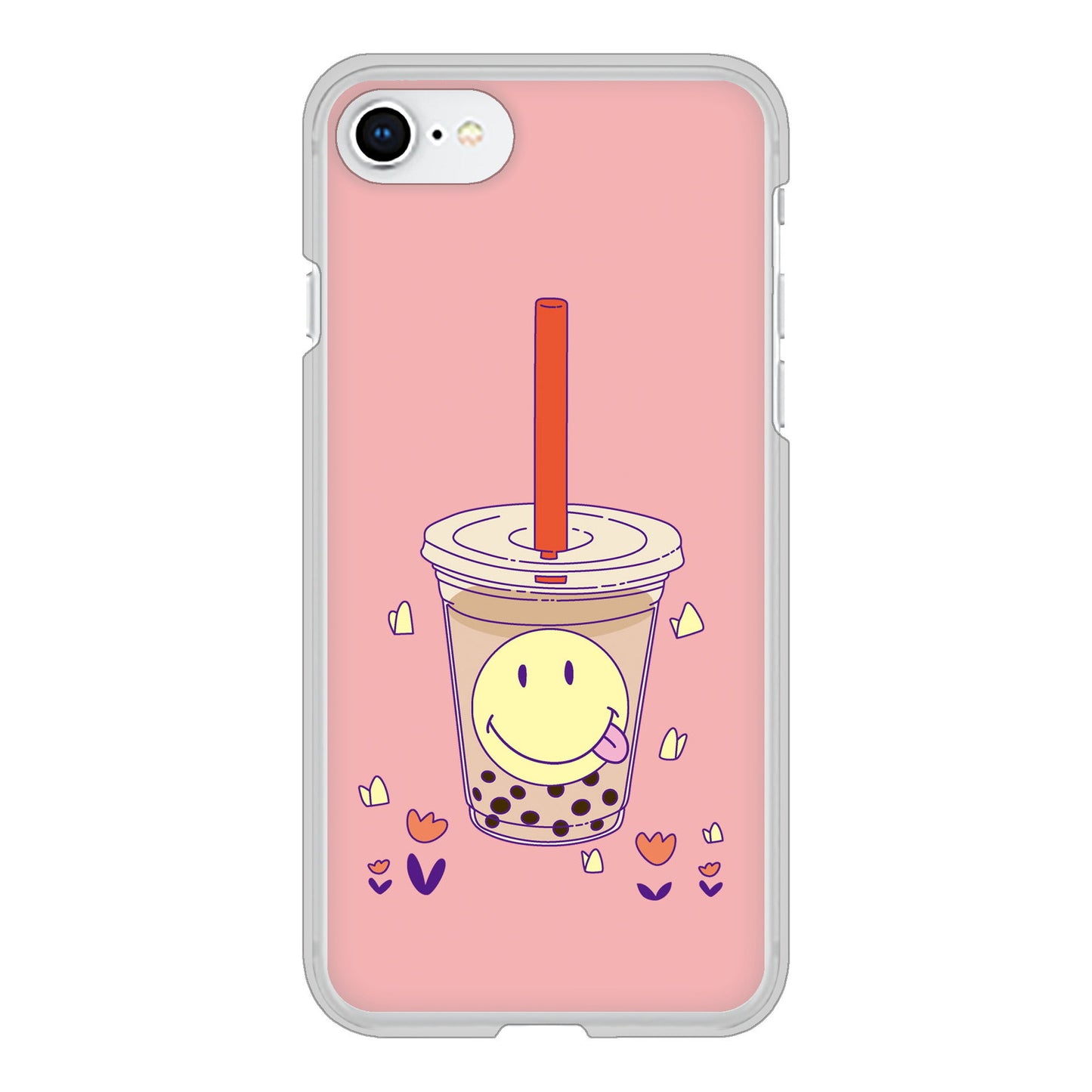iPhone SE (第2世代) 高画質仕上げ 背面印刷 ハードケース スイーツイラスト