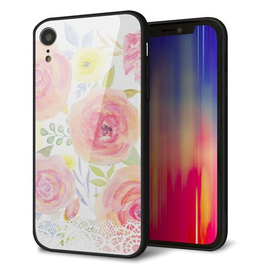 iPhone XR 強化ガラス&TPUスマホケース ガラプリ【SC945 ドゥ・パフューム3】