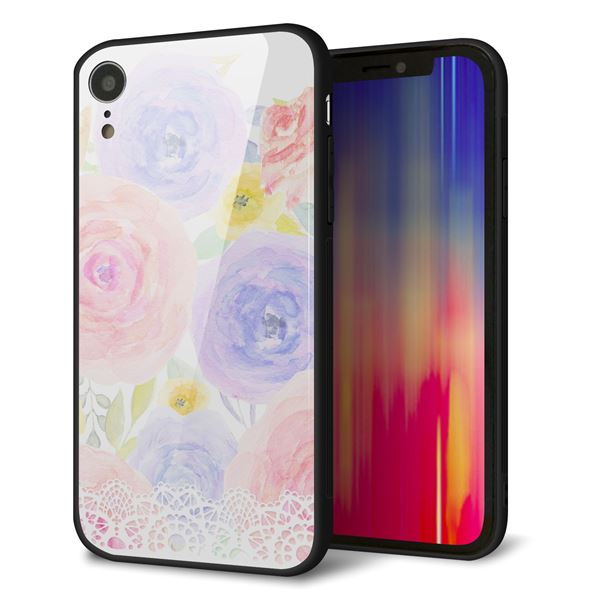 iPhone XR 強化ガラス&TPUスマホケース ガラプリ【SC947 ドゥ・パフューム5】