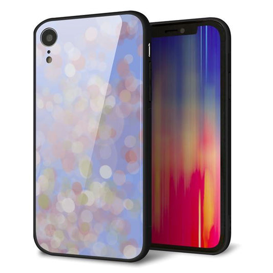iPhone XR 強化ガラス&TPUスマホケース ガラプリ【YJ293 デザイン】