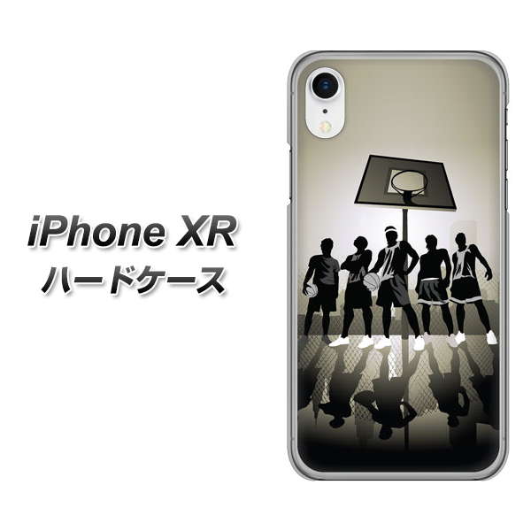 iPhone XR 高画質仕上げ 背面印刷 ハードケース【389 クールバスケ】