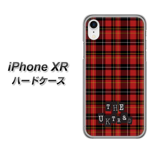 iPhone XR 高画質仕上げ 背面印刷 ハードケース【547 THEチェック】