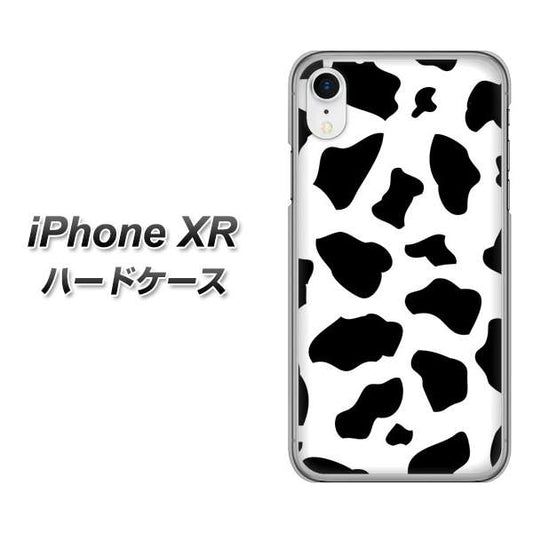 iPhone XR 高画質仕上げ 背面印刷 ハードケース【1070 ダルメシアン(WH)】
