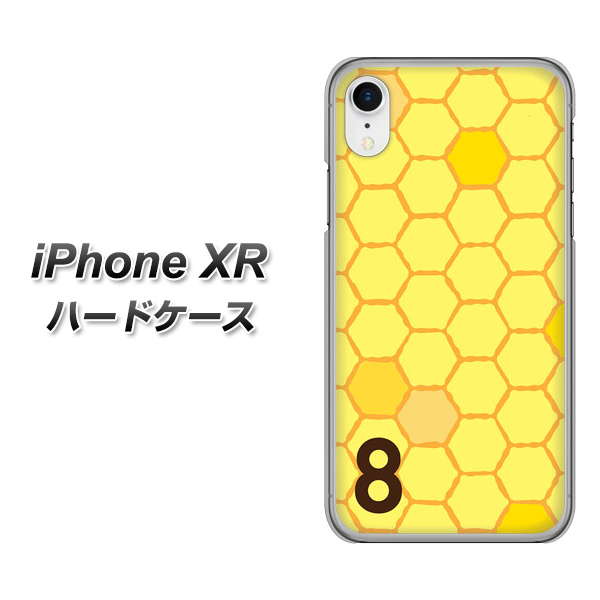 iPhone XR 高画質仕上げ 背面印刷 ハードケース【IB913 はちの巣】