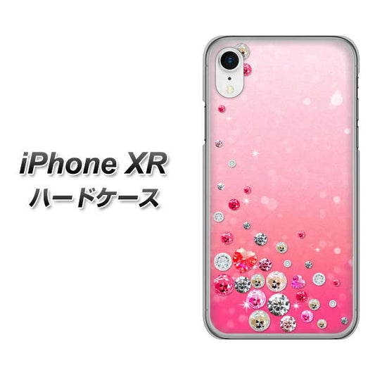 iPhone XR 高画質仕上げ 背面印刷 ハードケース【SC822 スワロデコ風プリント】