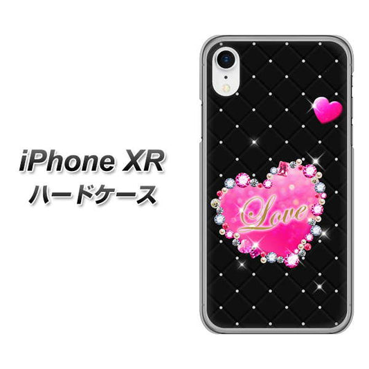 iPhone XR 高画質仕上げ 背面印刷 ハードケース【SC823 スワロデコ風プリント】