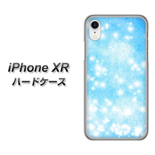 iPhone XR 高画質仕上げ 背面印刷 ハードケース【YJ289 デザインブルー】