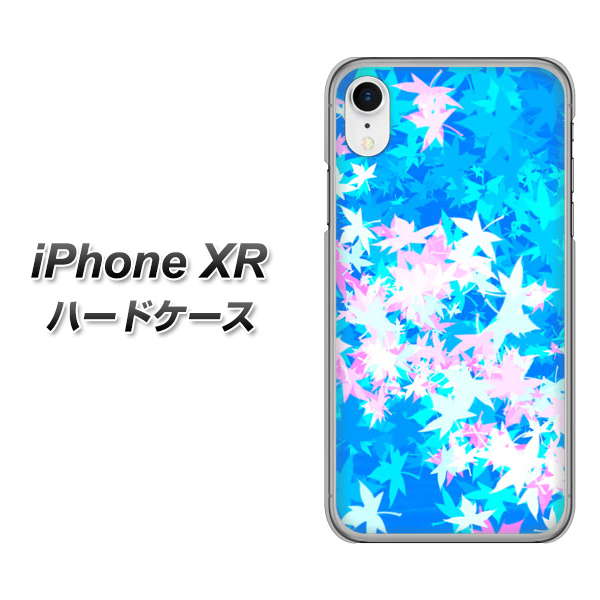 iPhone XR 高画質仕上げ 背面印刷 ハードケース【YJ290 デザインもみじ】