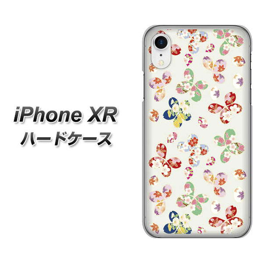 iPhone XR 高画質仕上げ 背面印刷 ハードケース【YJ326 和柄 模様】