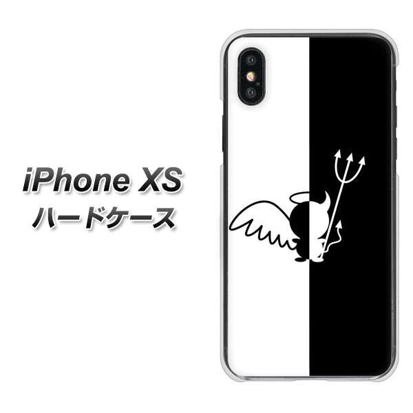 iPhone XS 高画質仕上げ 背面印刷 ハードケース【027 ハーフデビット】