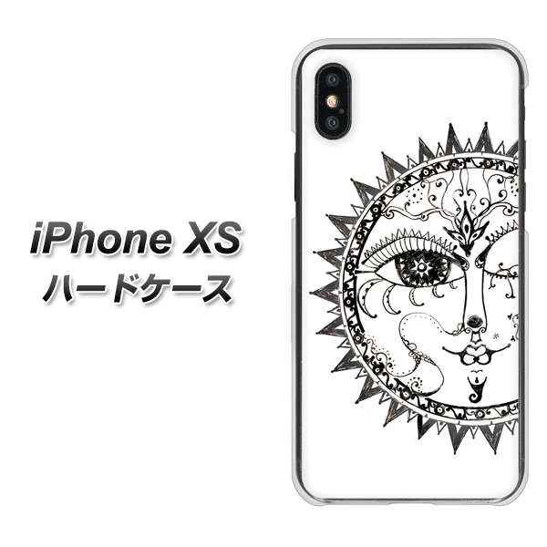 iPhone XS 高画質仕上げ 背面印刷 ハードケース【207 太陽神】