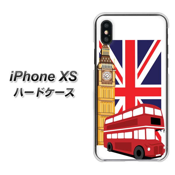 iPhone XS 高画質仕上げ 背面印刷 ハードケース【573 イギリス】