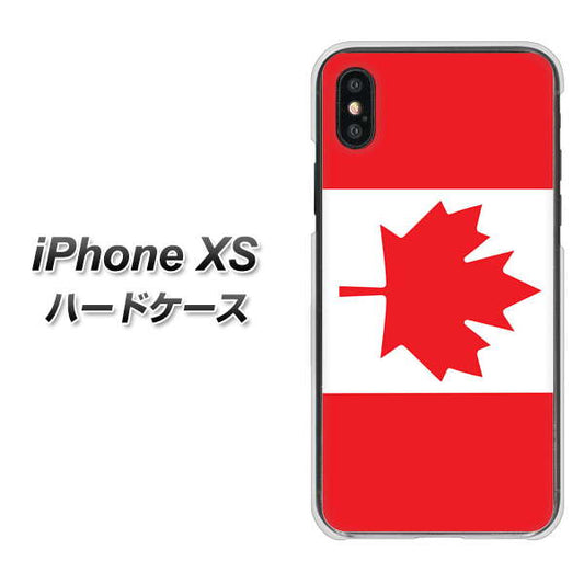 iPhone XS 高画質仕上げ 背面印刷 ハードケース【669 カナダ】