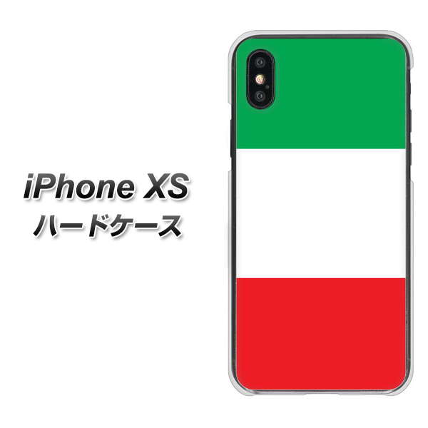 iPhone XS 高画質仕上げ 背面印刷 ハードケース【676 イタリア】