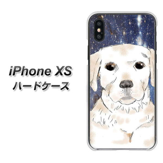 iPhone XS 高画質仕上げ 背面印刷 ハードケース【YD820 ラブラドールレトリバー01】