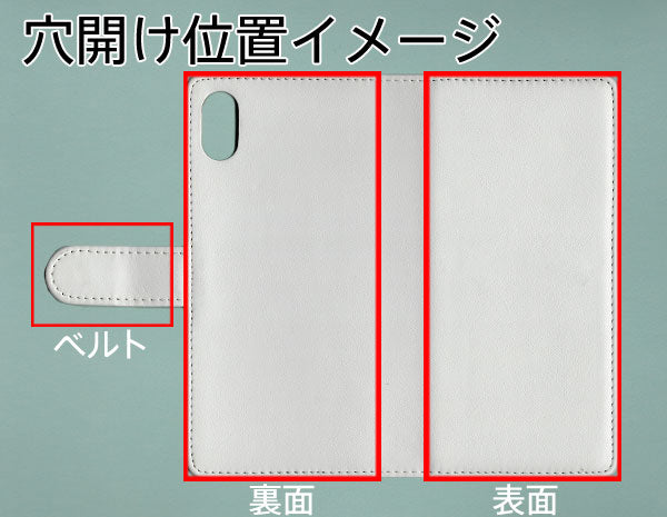 iPhone XS Max スマホケース 手帳型 三つ折りタイプ レター型 ツートン 耐衝撃
