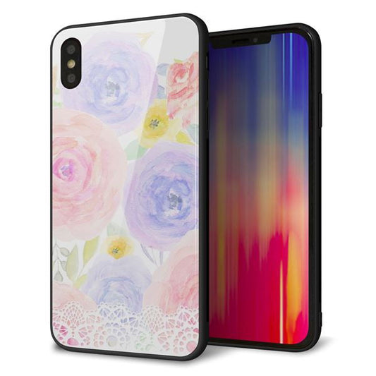 iPhone XS Max 強化ガラス&TPUスマホケース ガラプリ【SC947 ドゥ・パフューム5】