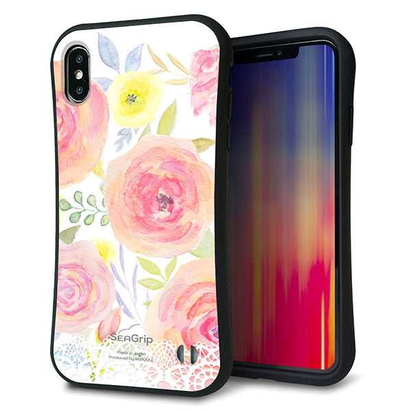 iPhone XS Max スマホケース 「SEA Grip」 グリップケース Sライン 【SC945 ドゥ・パフューム3】 UV印刷