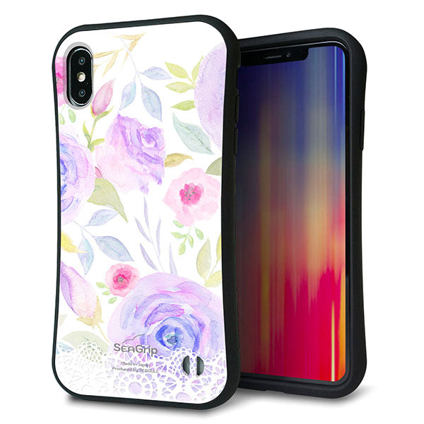 iPhone XS Max スマホケース 「SEA Grip」 グリップケース Sライン 【SC946 ドゥ・パフューム4】 UV印刷