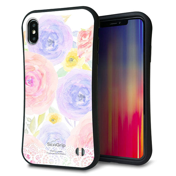 iPhone XS Max スマホケース 「SEA Grip」 グリップケース Sライン 【SC947 ドゥ・パフューム5】 UV印刷