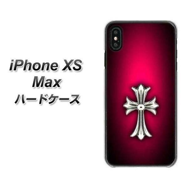 iPhone XS Max 高画質仕上げ 背面印刷 ハードケース【249 クロスレッド】