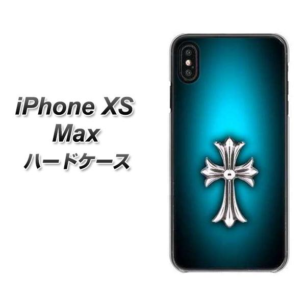 iPhone XS Max 高画質仕上げ 背面印刷 ハードケース【334 クロスブルー】