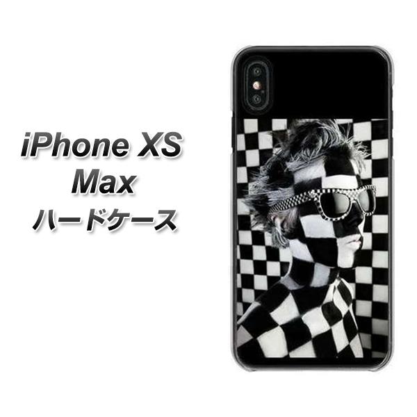 iPhone XS Max 高画質仕上げ 背面印刷 ハードケース【357 bk&wh】