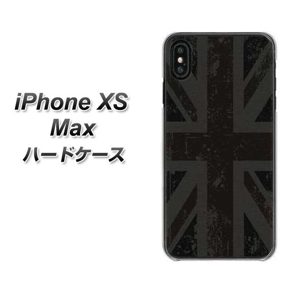 iPhone XS Max 高画質仕上げ 背面印刷 ハードケース【505 ユニオンジャック ダーク】