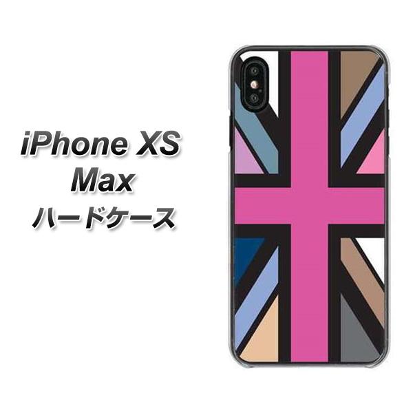 iPhone XS Max 高画質仕上げ 背面印刷 ハードケース【507 ユニオンジャック デスカラー】
