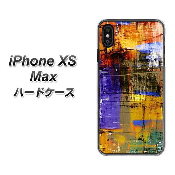 iPhone XS Max 高画質仕上げ 背面印刷 ハードケース【609 クラッシュアートBL】
