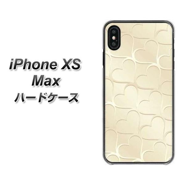 iPhone XS Max 高画質仕上げ 背面印刷 ハードケース【630 かくれハート】