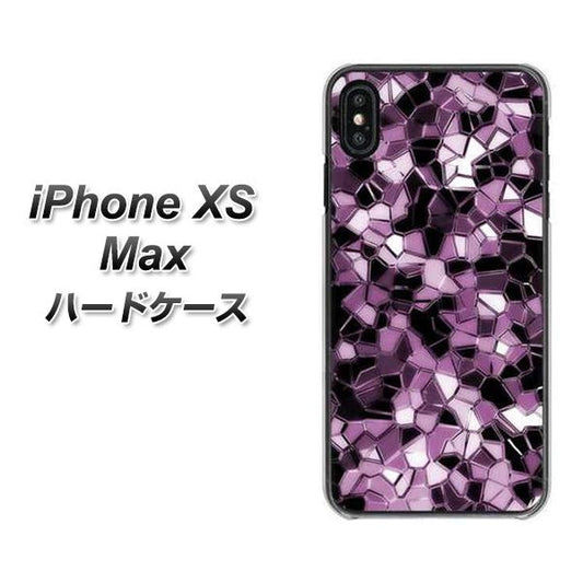 iPhone XS Max 高画質仕上げ 背面印刷 ハードケース【EK837 テクニカルミラーパープル】