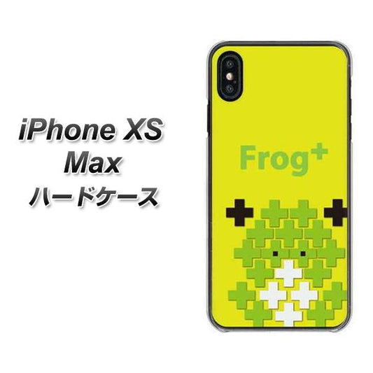 iPhone XS Max 高画質仕上げ 背面印刷 ハードケース【IA806 Frog+】