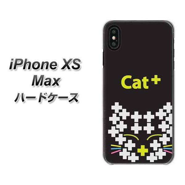 iPhone XS Max 高画質仕上げ 背面印刷 ハードケース【IA807 Cat+】