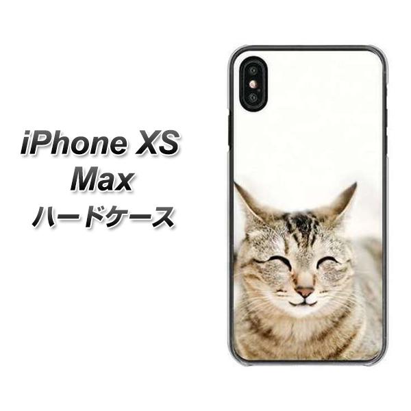 iPhone XS Max 高画質仕上げ 背面印刷 ハードケース【VA801 笑福ねこ】